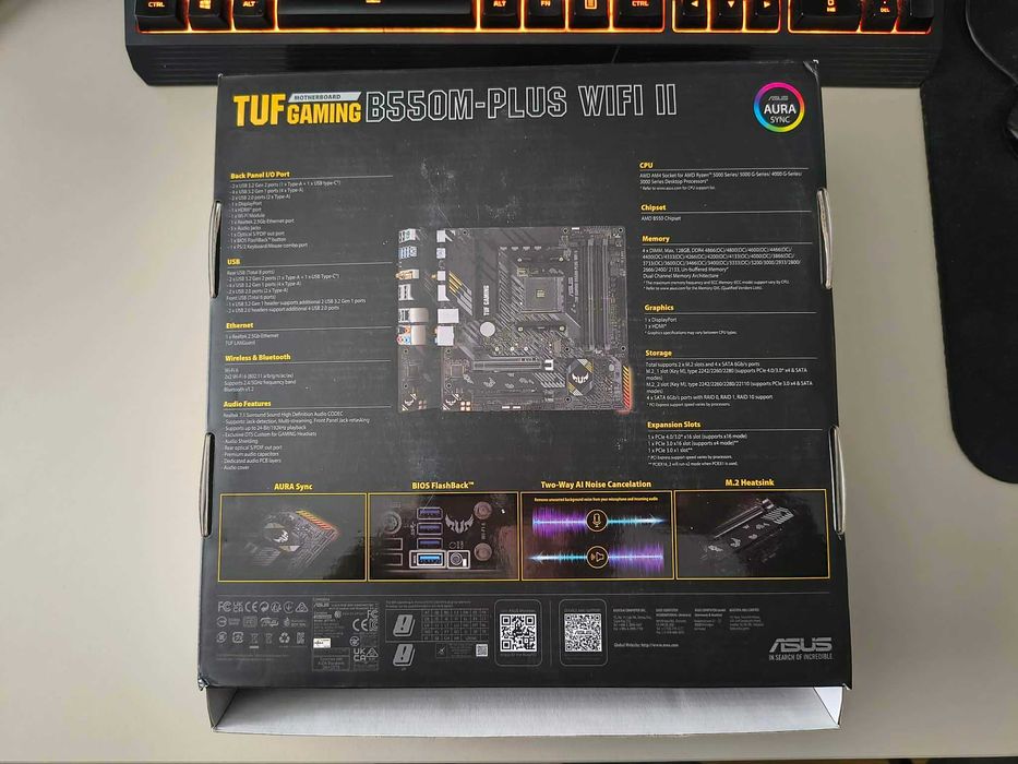 Płyta główna Asus Tuf Gaming B550M-PLUS Wifi II (socket AM4)