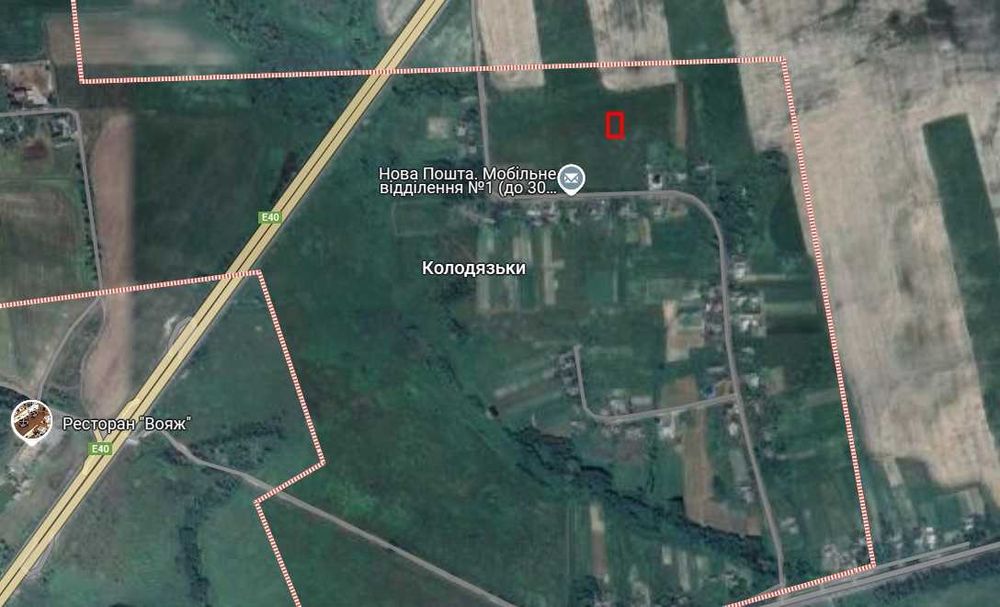 Продам ділянку 25 соток у с. Колодязьки!