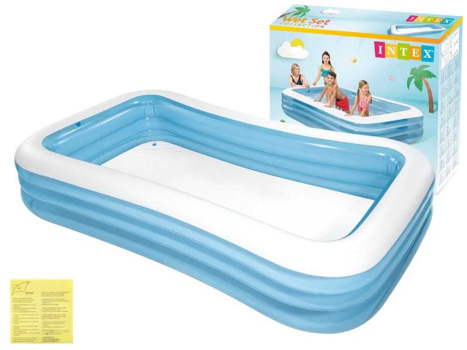 Детский надувной бассейн Intex Інтекс Интекс 58484 размер 305х183х56см