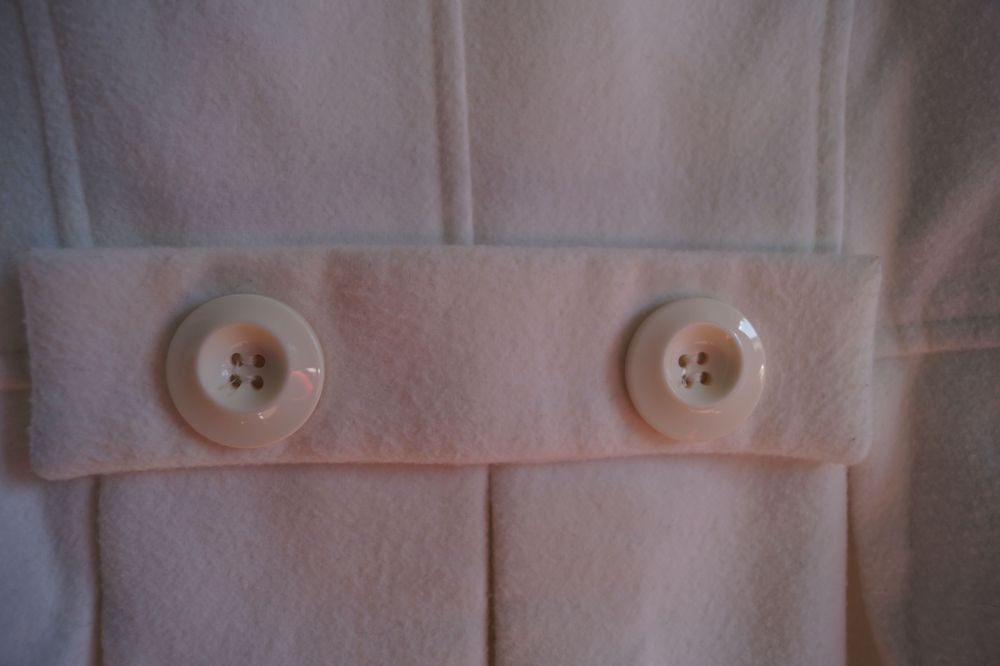 Sobretudo/Casaco Branco da Detalhe