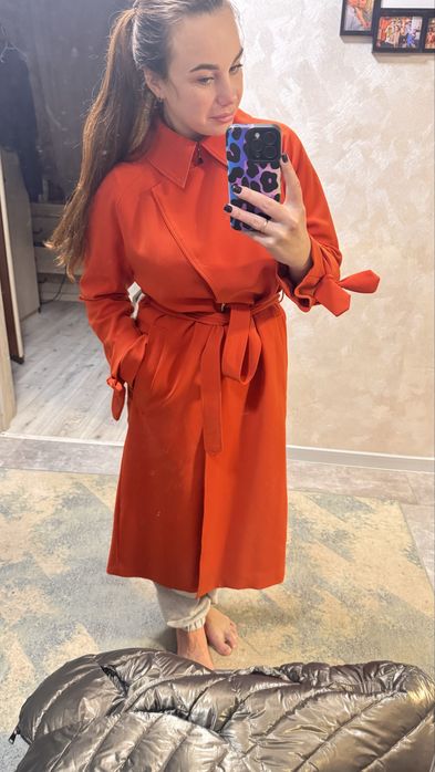 Пальто плащ тренч зара