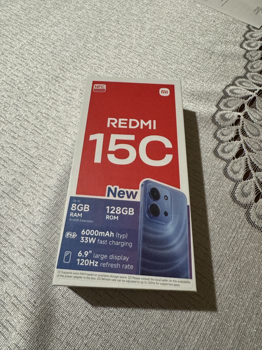 3 telefony Xiaomi Redmi15C