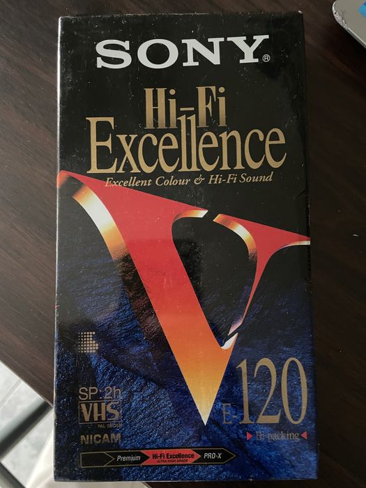 Cassete Sony VHS