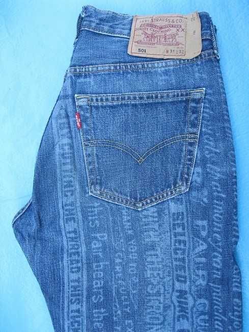 JEDYNE jak NOWE jeansy LEVIS 501 edycja specjalna LIMITED diesel