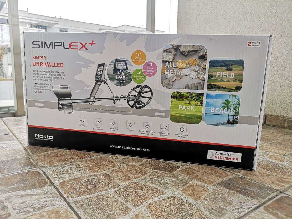 NOKTA Simplex+        Wykrywacz metali