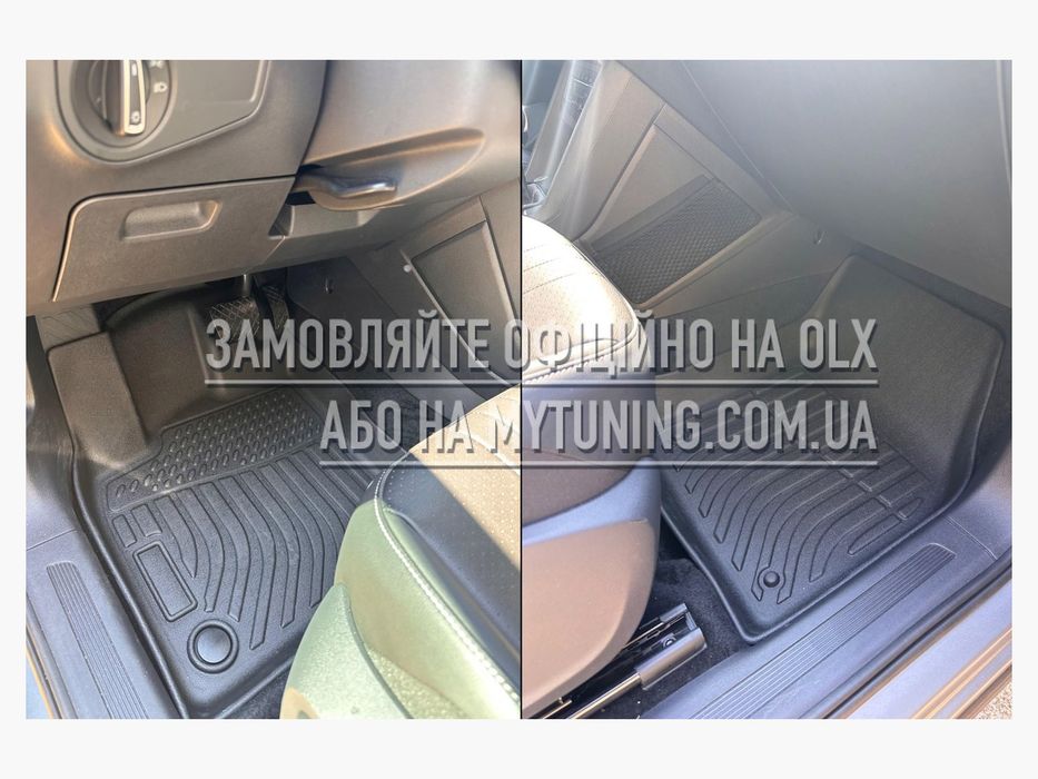 3D килимки VW Tiguan Фольксваген Тігуан 2016–2024 в салон | Havoc
