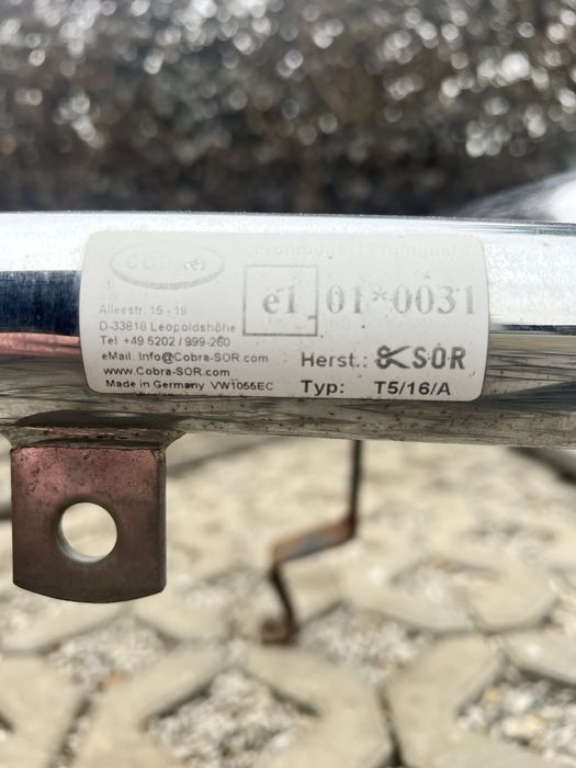 Orurowanie kangur progi wolkswagen T4 T5