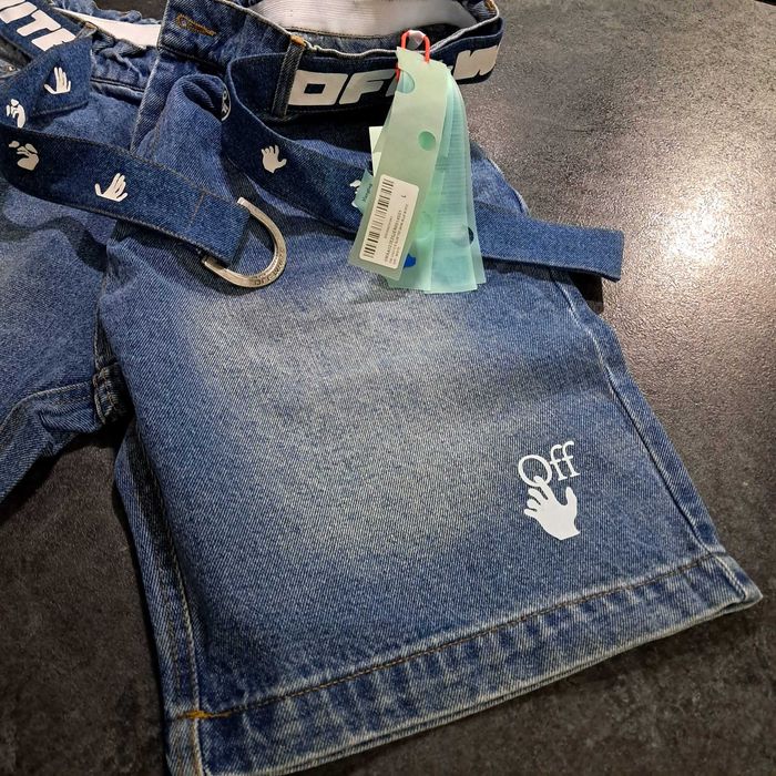 Spodenki jeans Off White rozmiar L