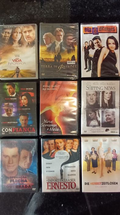 DVDs diversos clássicos