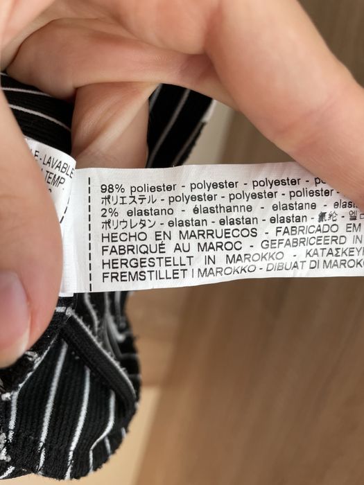Міні спідниця zara в смужку