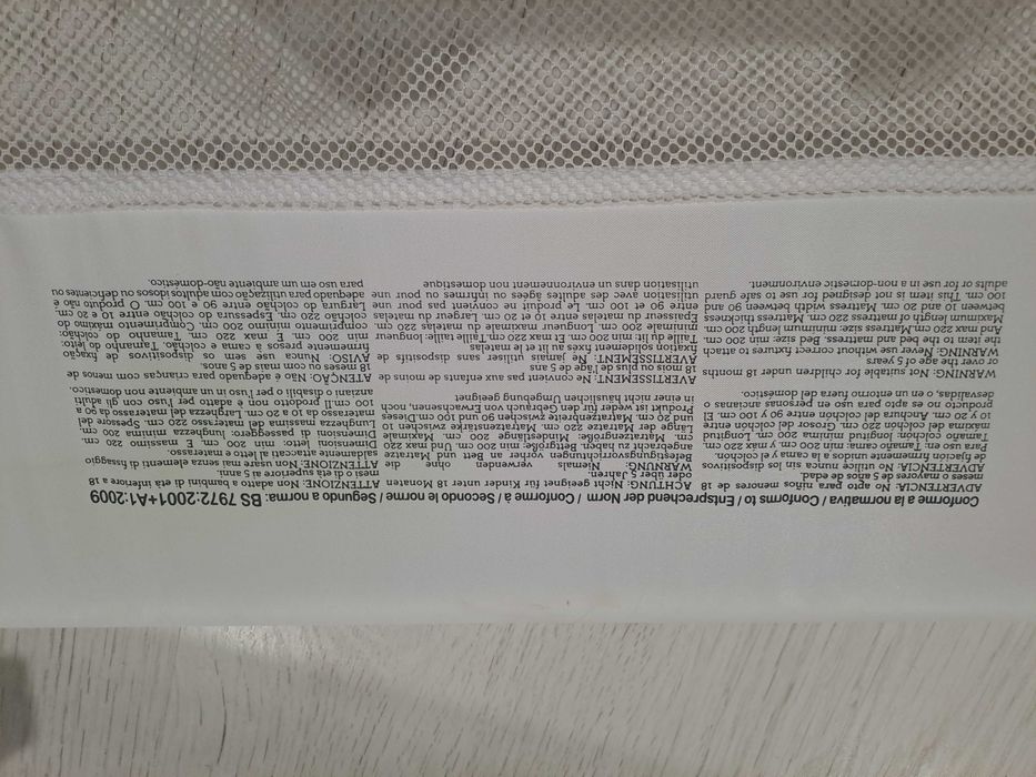 Barreira de Segurança para Cama 150cm