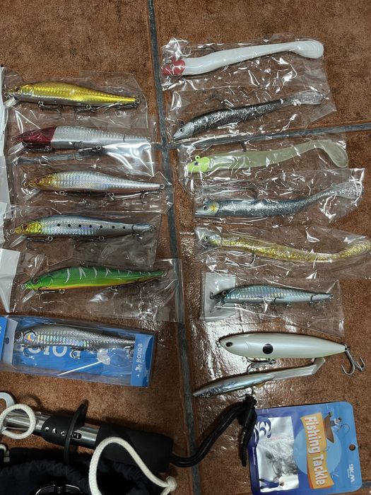 Conjunto pesca ao spinning