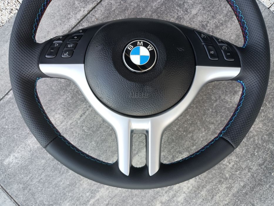 Jak nowa kierownica Sport z multifunkcją BMW E46 E39 E38 polift X5 E53