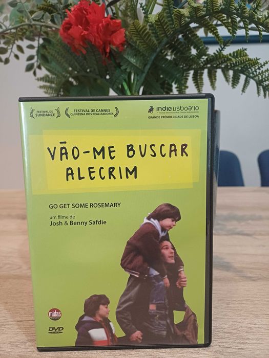 DVD Vão-me Buscar Alecrim (Irmãos Safdie) - Edição Midas - Novo