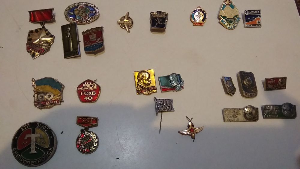 Значки коллекция