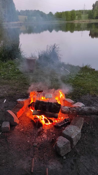 domek nad jeziorem w lesie, cisza, urlop. sauna, łowisko, grzyby,
