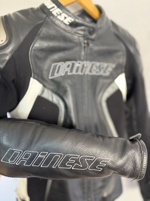 Kurtka motocyklowa skórzana damska Dainese G.Racing D1 P.L roz. 42