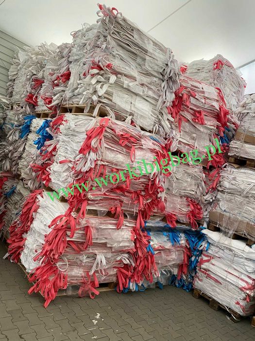 Worki big bag bagi 500kg 750kg 1000kg 150cm Bigbag Zboże Kamień Węgiel