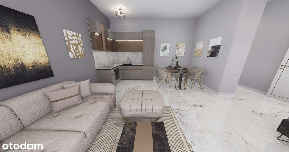 Wyjątkowy apartament w Centrum Lubina Loftowy klimat - 46,28 m2