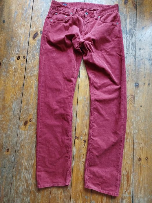 Spodnie sztruksowe męskie