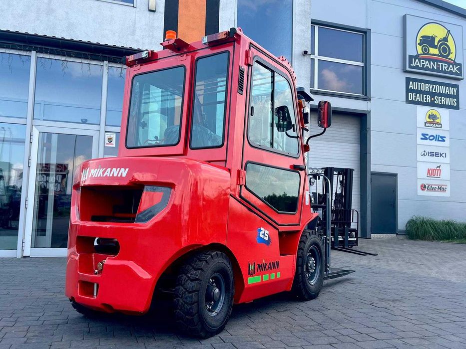 Wózek Widłowy 2,5T MIKANN, Maszt 4.5m,Triplex, Diesel Japan Trak