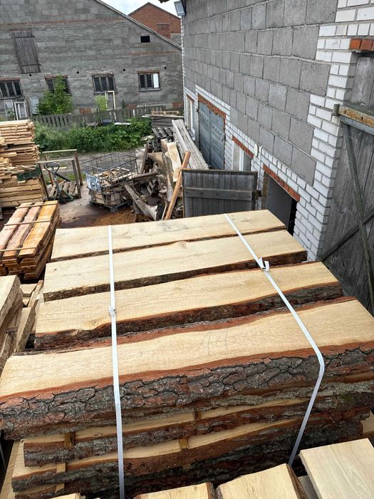 Tarcica dębowa - sucha dąb 52mm, 26mm, 2,5m, 120cm, dębina, wiąz sosna