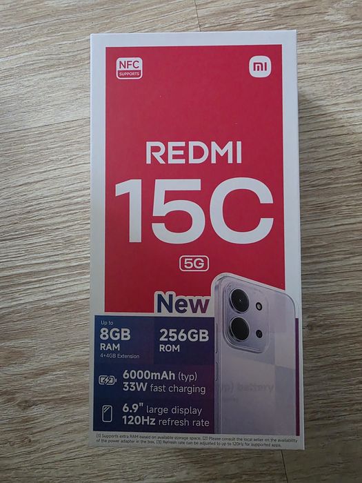 Telemóvel Xiaomi Redmi 15C  8gb 256gb