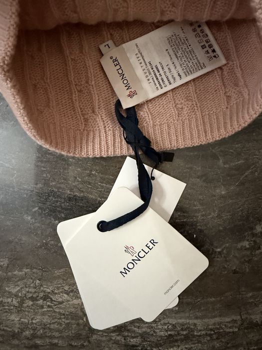 Шапка moncler 100% вовна Оригінал