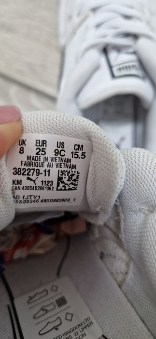 Puma Ca Pro Classic sportowe buty biało czarne