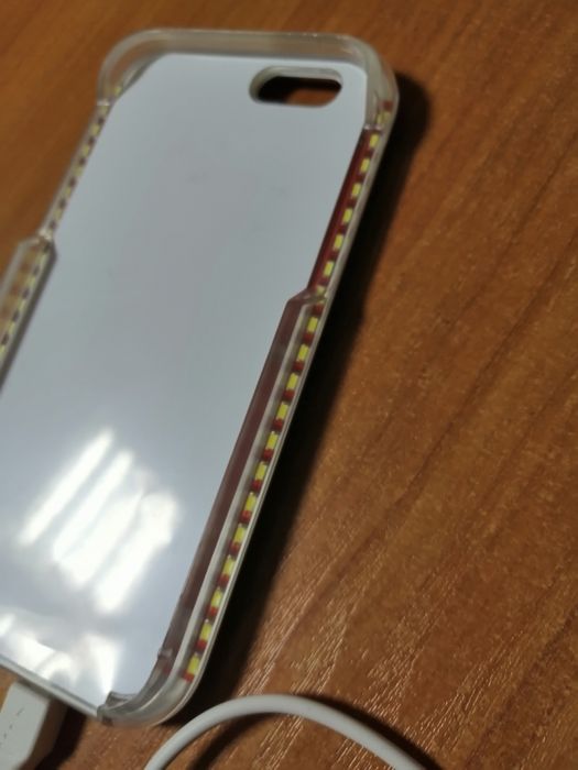 Инновационный чехол селфи с контурной подсветкой на айфон 6/