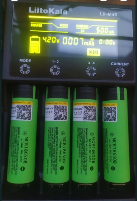 Зарядний пристрій Litokala  С 1 ,  Litokala Lii M4 , Litokala Lii M4S