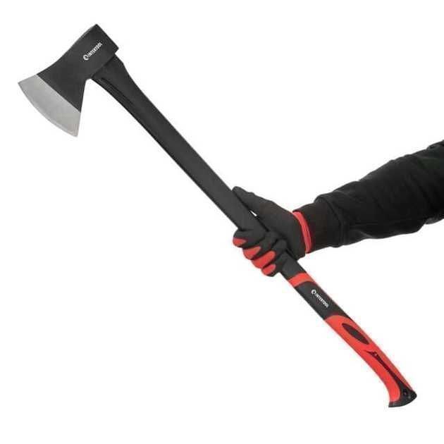 Сокира 1250 г, ручка з фібергласу INTERTOOL HT-0264, Топор
