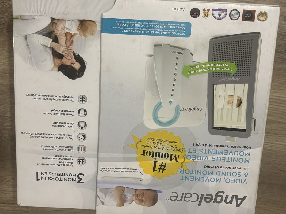 Monitor e sensor pad AngelCare 3.0