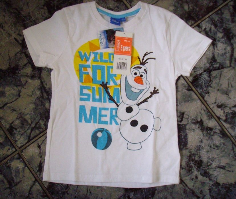 Nowa koszulka bawełniana Disney -wzr.110cm