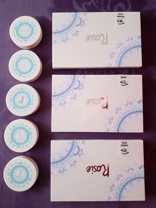 Nowe cienie do powiek Rosie - paletki, metaliczne żelowe musy do oczu