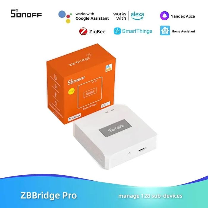 Sonoff Zigbee Bridge Pro зигби шлюз мост
