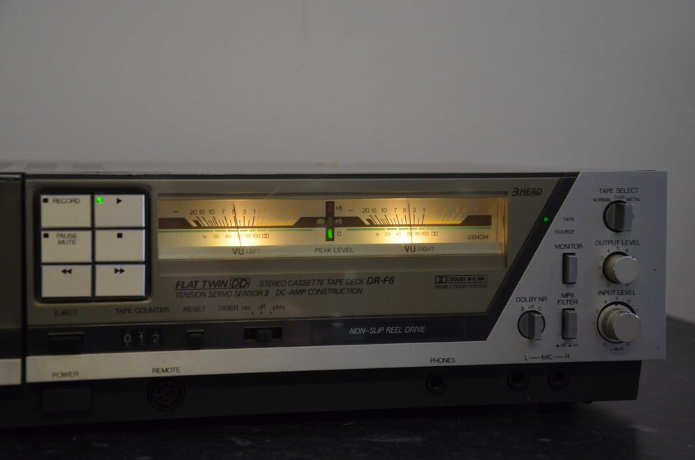 MAGNETOFON DECK DENON DR-F6 SUPER OKAZJA