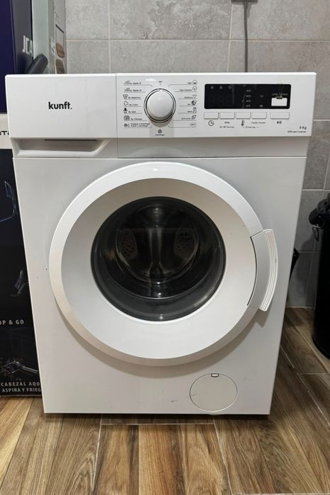 Máquina de Lavar Roupa KUNFT (9 kg - 1200 rpm - Branco)