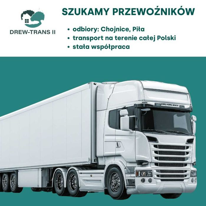 Współpraca z firmami transportowymi - przewóz krajowy