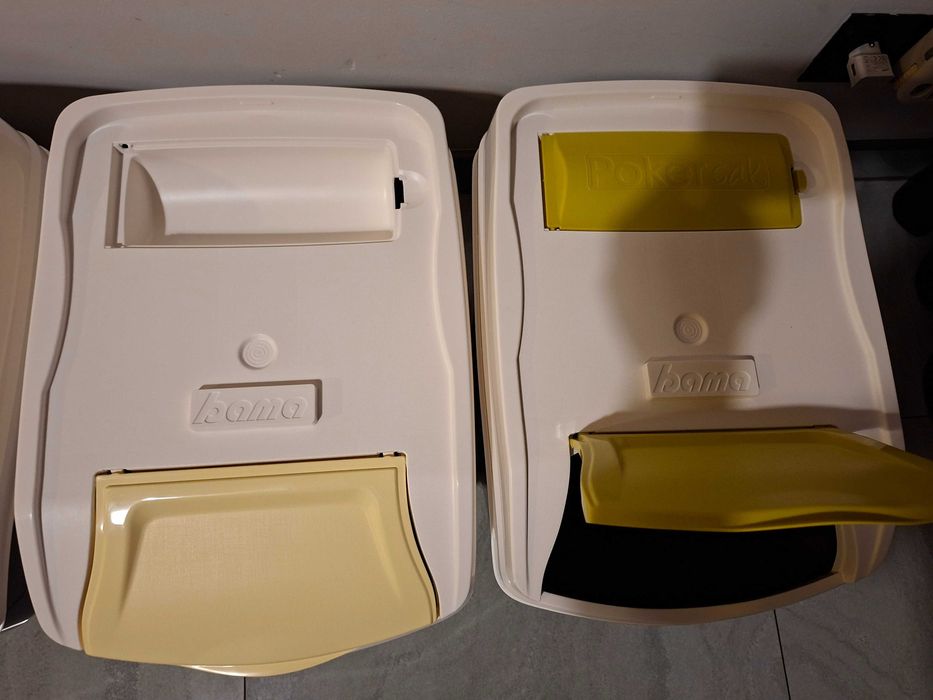 Kosz na śmieci do segregacji POKER PLUS 4x27L zestaw