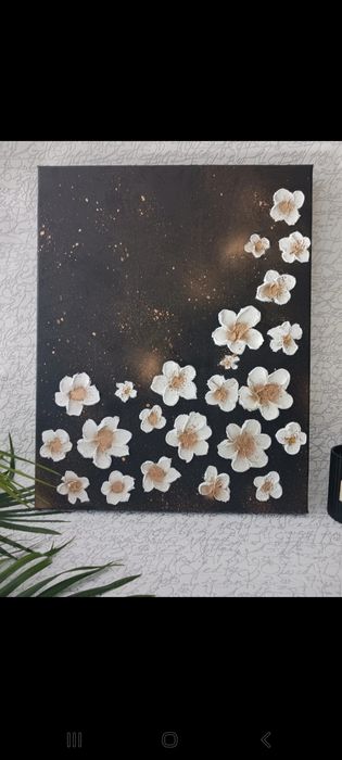 Quadro pintado a mão