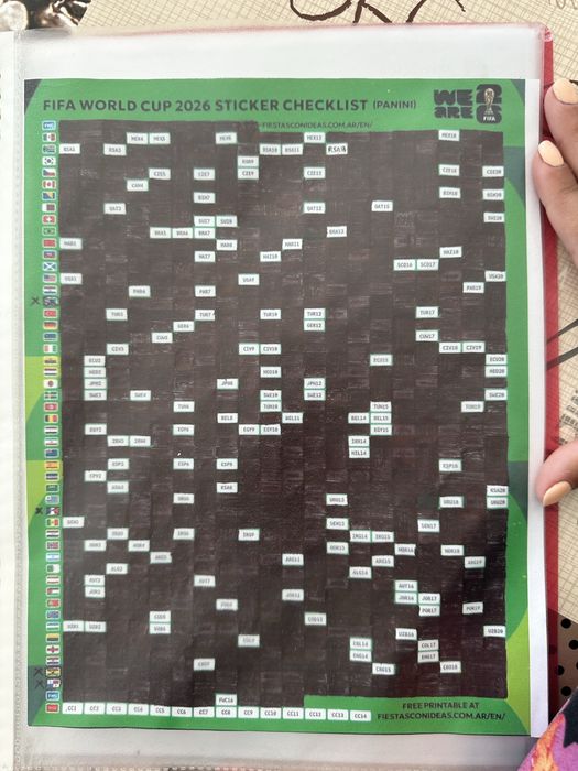 Troca de cromos mundial 2026