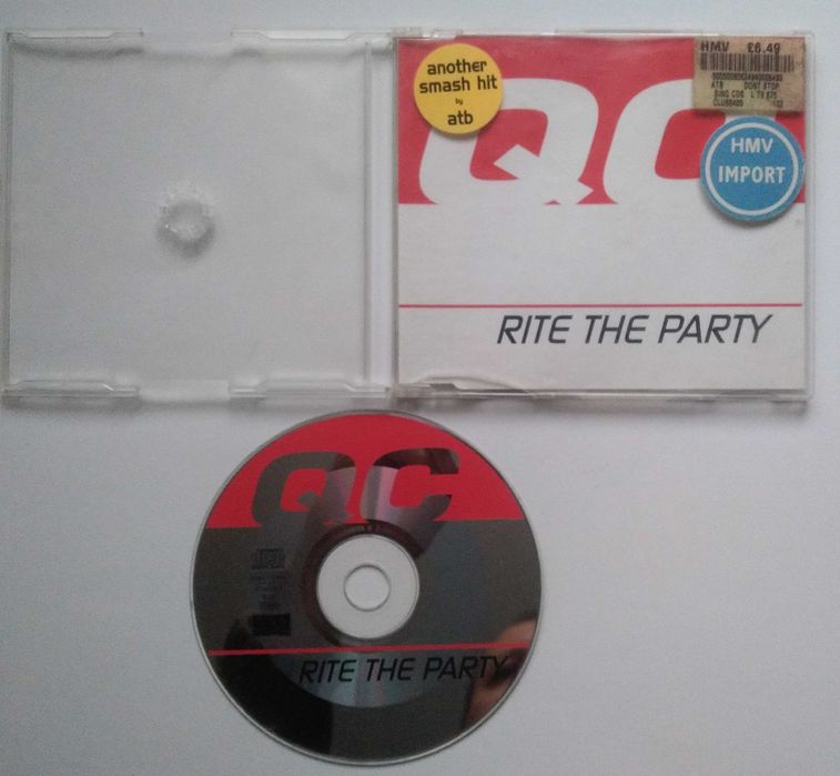 QC ‎– Rite The Party  CD, Maxi-Single