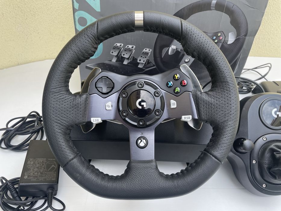 Logitech G920 + Shifter (Xbox/Pc) 25h Uso