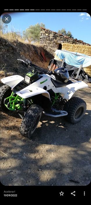 Kawasaki ksf 250 em bom estado geral