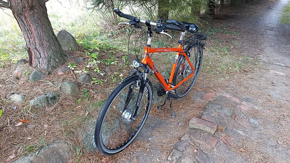 Alu Rower Miejski Męski KTM Avento 24 Plus 3x8 Deore LX Magura HS11 28