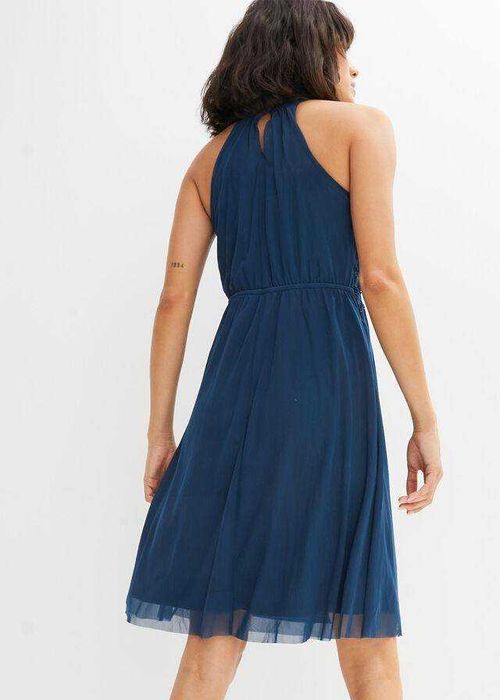 Sukienka mini | Bonprix | Niebieska | XL - 48/50