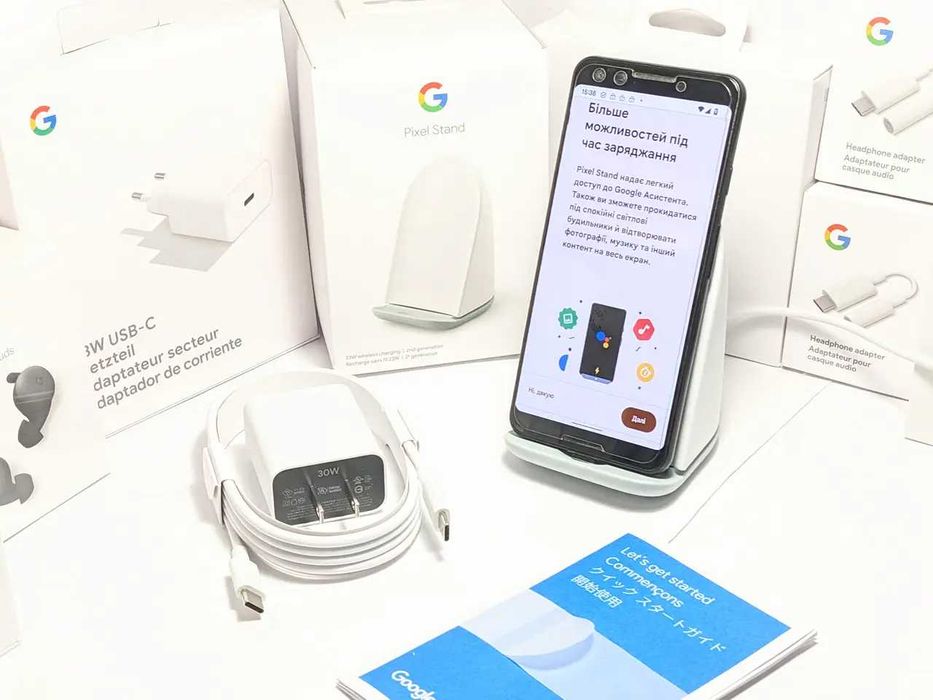 Нова! Бездротова зарядка Google Pixel Stand 1 та 2