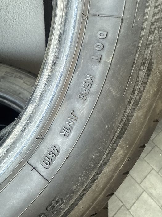 Шини резина 255/55/19 r19 Dunlop пара літні