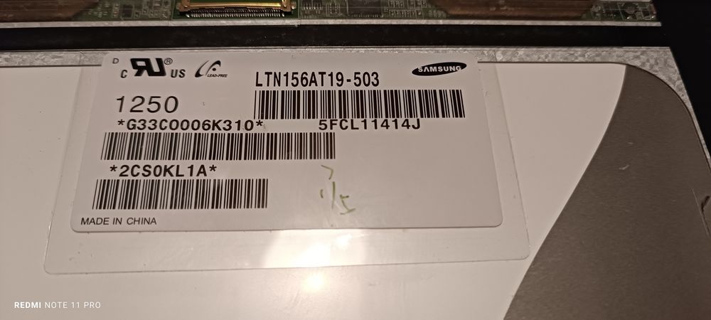 Ecrã para Toshiba tecra R950
